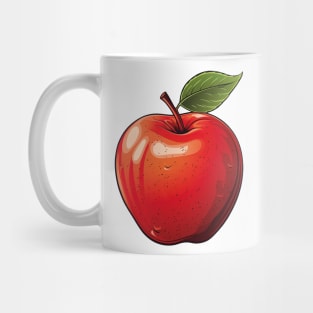 Red Apple Fruit Mug